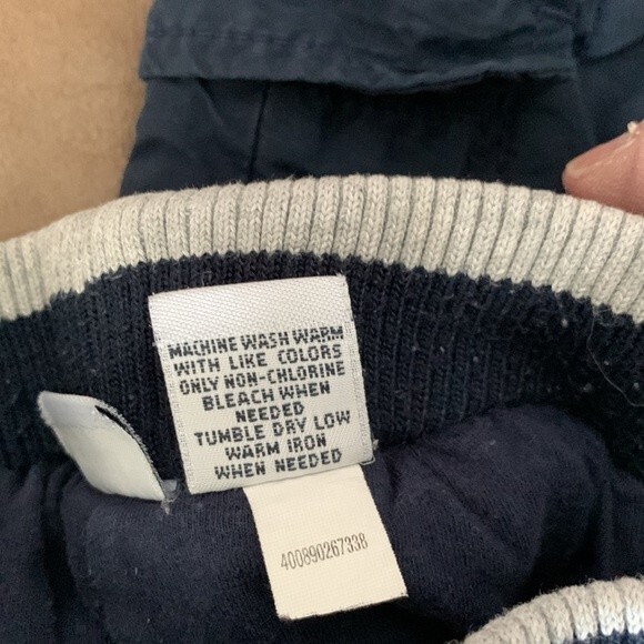 SONOMA/CAT&JACK FLANNEL-LINED PANTS size 12 months LOT OF 2 - Picture 9 of 9